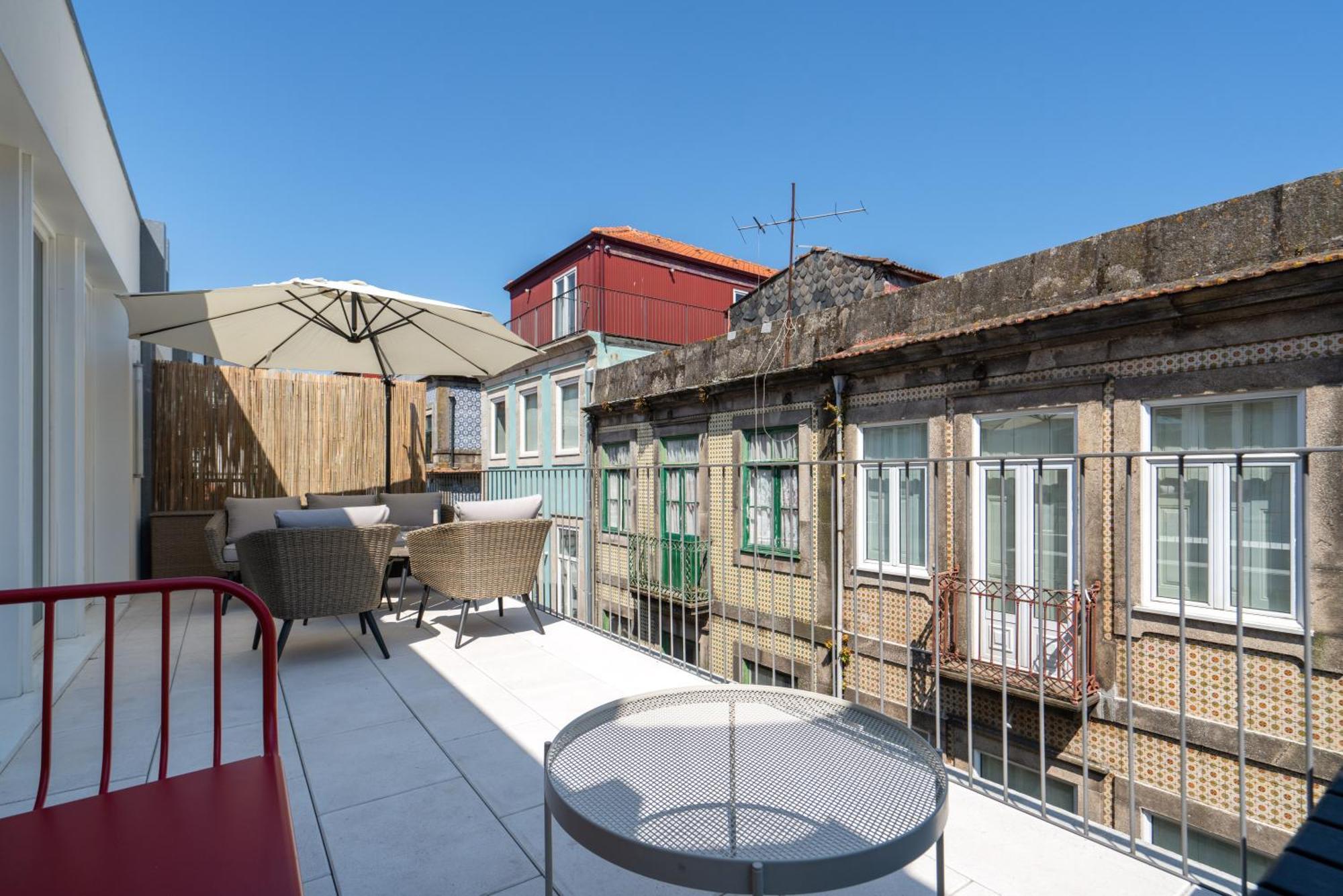 Host Wise - Luxurious Private Flats - Balcony Lejlighed Porto Værelse billede